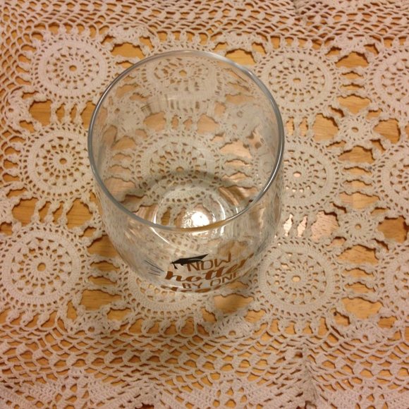 Graduation Gift Idea - Now Hotter by One Degree Weighted Wine Glass - Picture 3 of 4